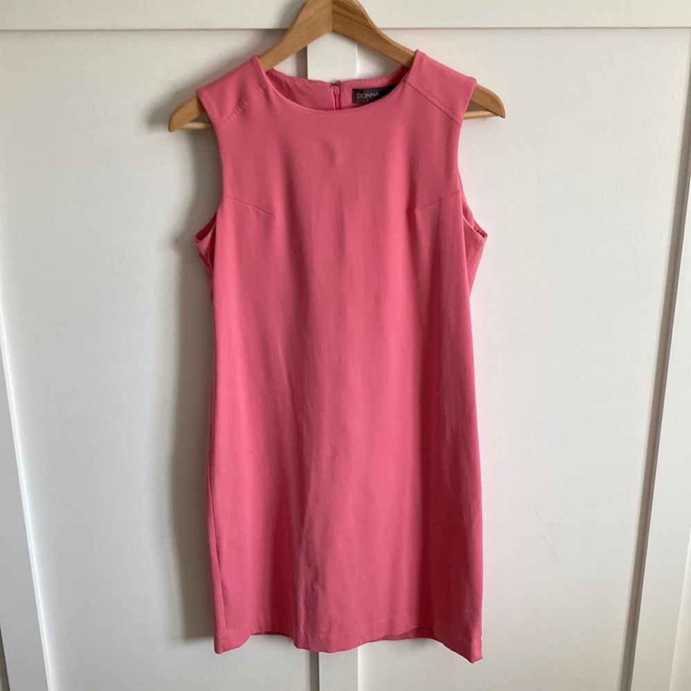 Donna Ricco Pink Shift Dress